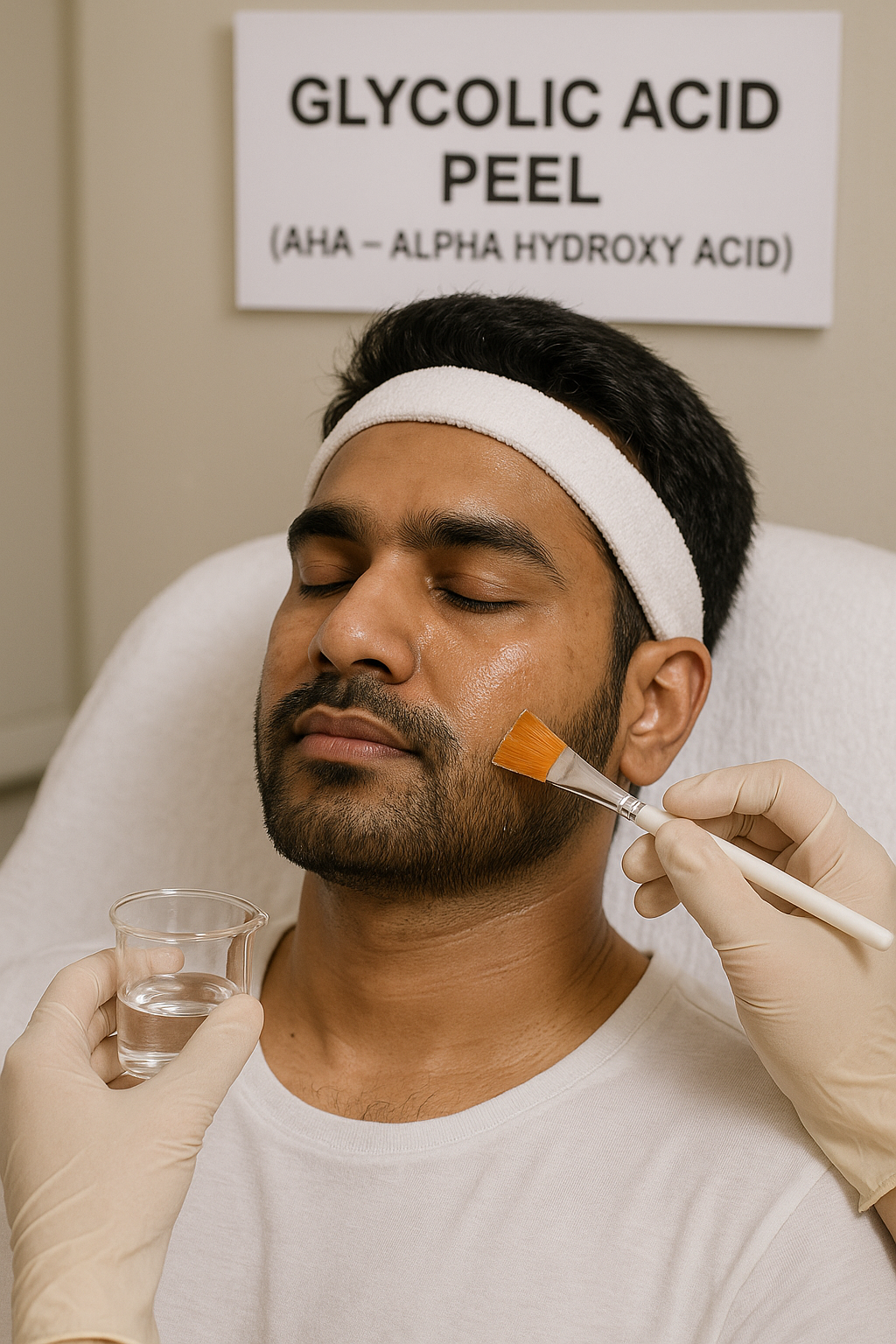 Glycolic Acid Peel (AHA – Alpha Hydroxy Acid)