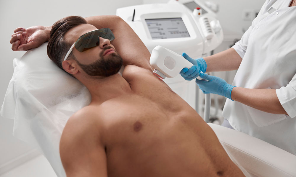 Full Arms Laser Hair Reduction